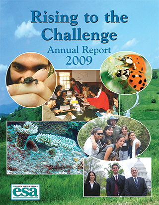 2009 Annual Report Cover.