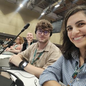 ESA delegates taking a selfie.