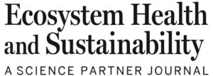 Ecosystem Health and Sustainability logo with the slogan, a science partner journal.