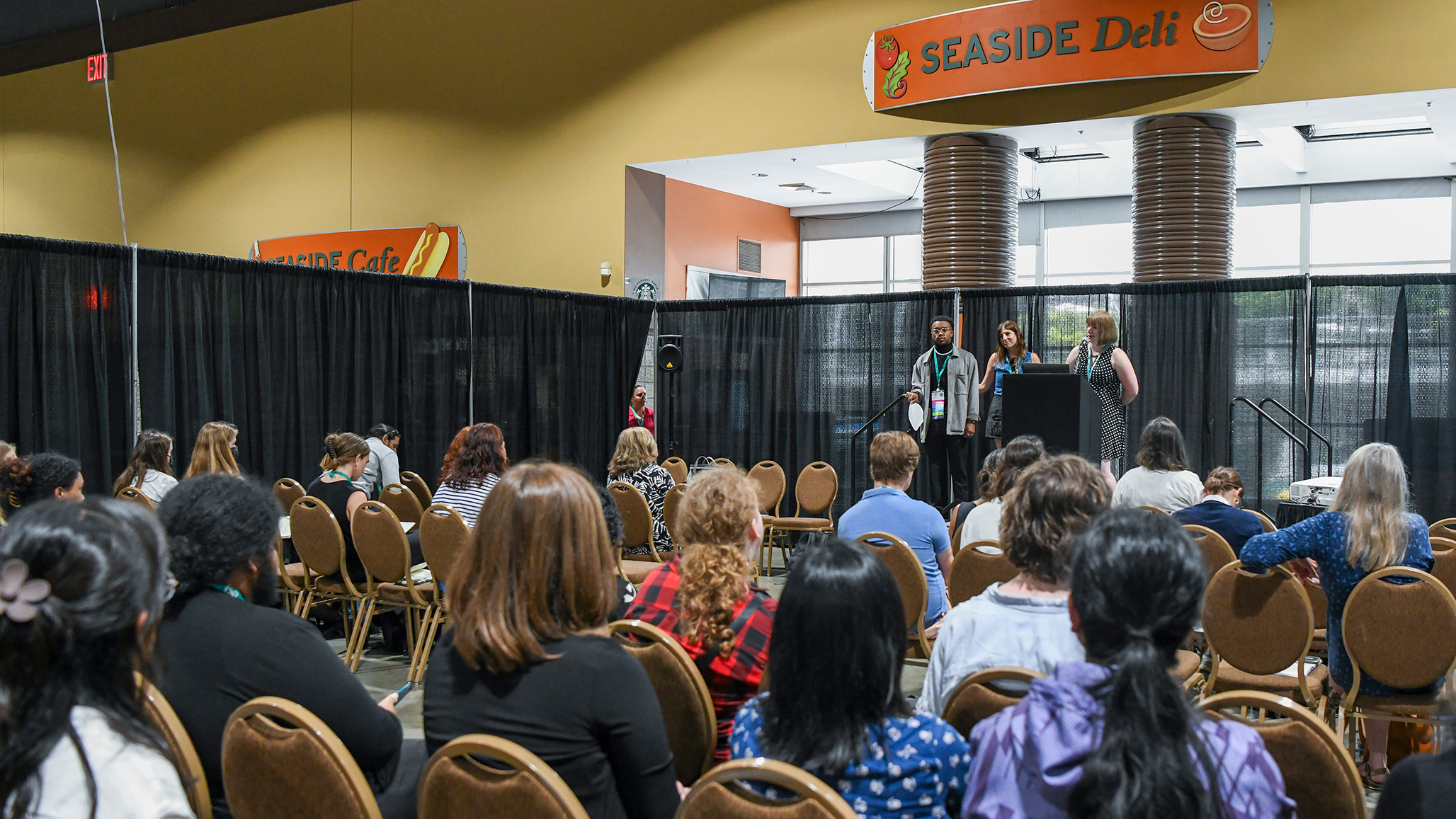 Audience view of a Career Central Session