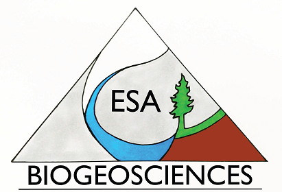 Official logo of the biogeosciences section of the ESA.