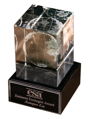 The eminent ecologist award.