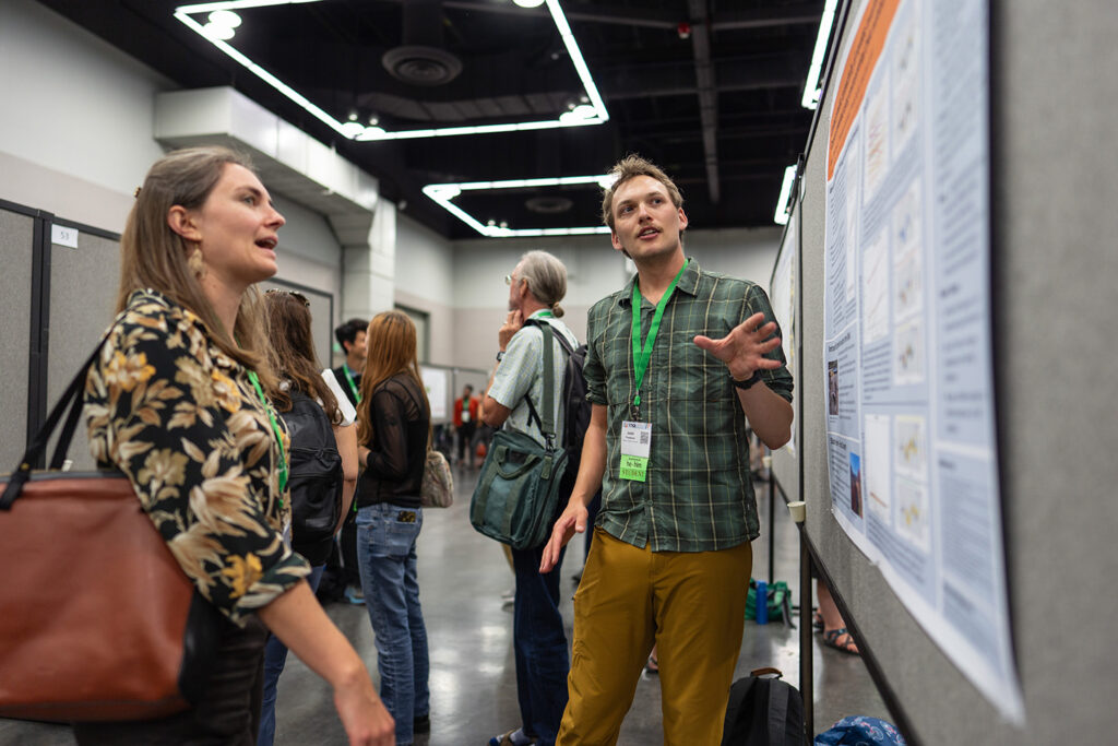 Poster session at ESA conference