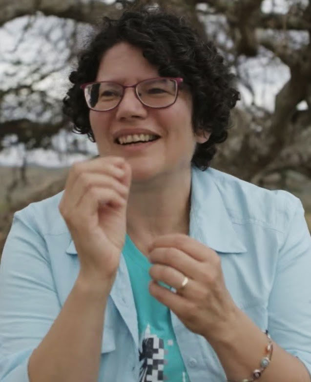 Dr. Tanya Berger-Wolf in Kenya.