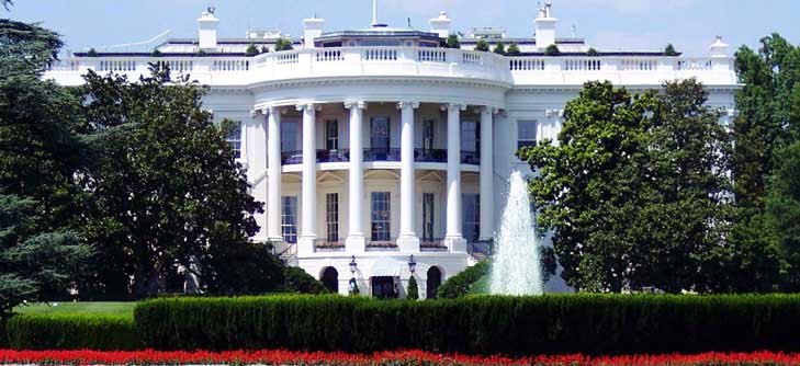 The United States White House in Washington D.C.