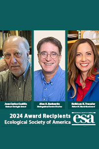 Thumbnail showing 3 of the 2024 ESA award recipients.