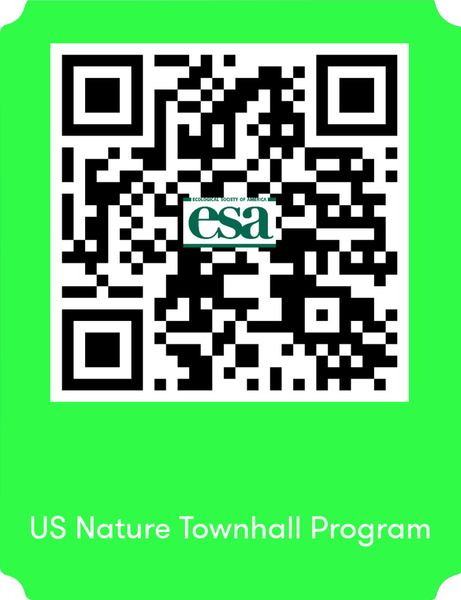 QR code for US Nature Town Hall program