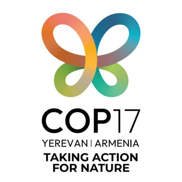 Logo of the COP17 biodiversity conference in Yerevan, Armenia